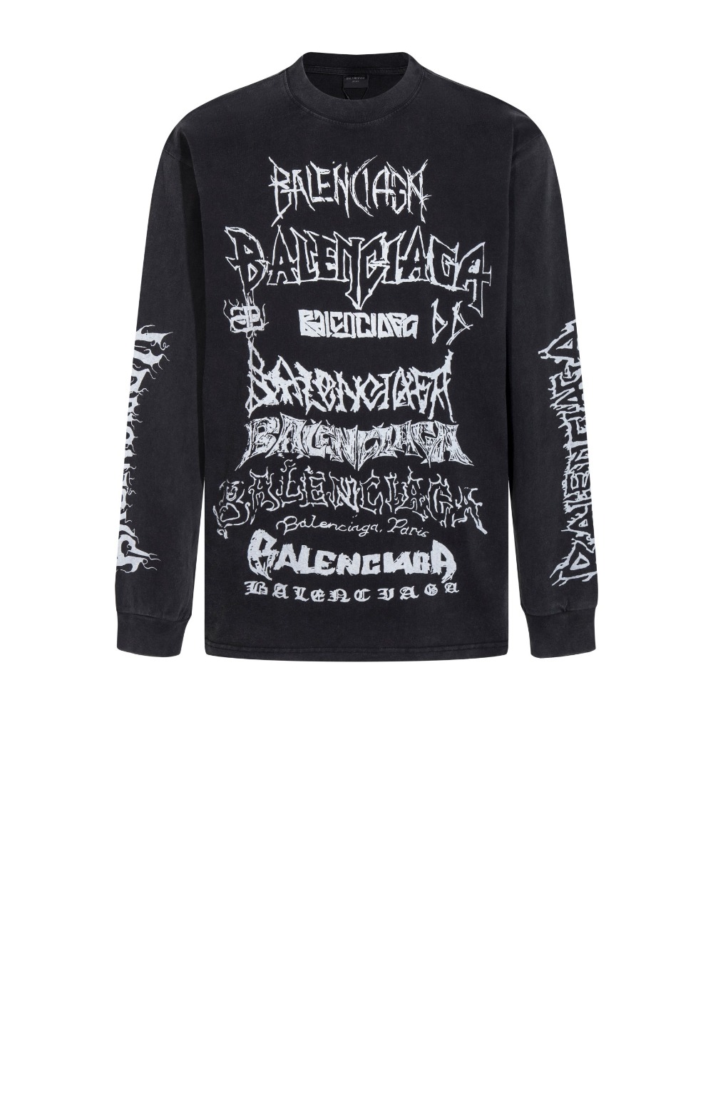 미러급레플리카사이트 | 명품레플리카 전문 쇼핑몰  | 퍼스트원 - 로고 프린트 긴팔 > 발렌시아가