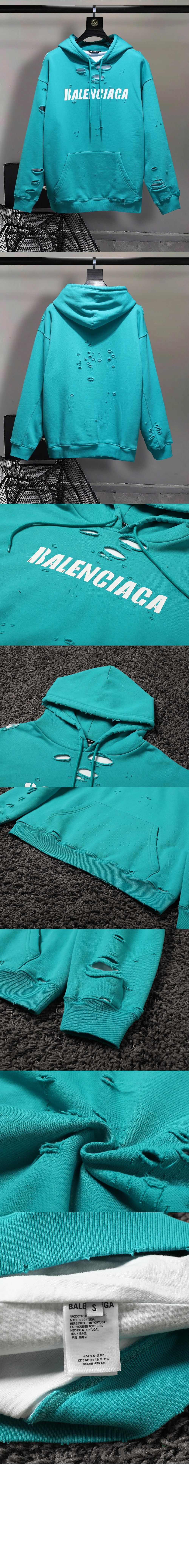 미러급레플리카사이트 | 명품레플리카 전문 쇼핑몰  | 퍼스트원 - 로고 후드 긴팔 > 발렌시아가