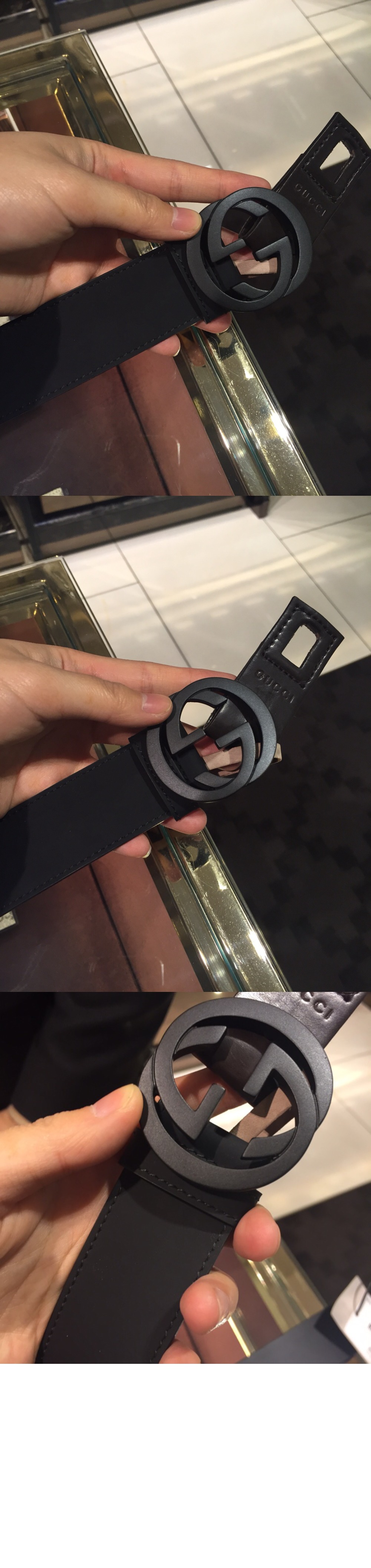 미러급레플리카사이트 | 명품레플리카 전문 쇼핑몰  | 퍼스트원 - 인터로킹 G 버클 벨트 ‎368186 > 구찌