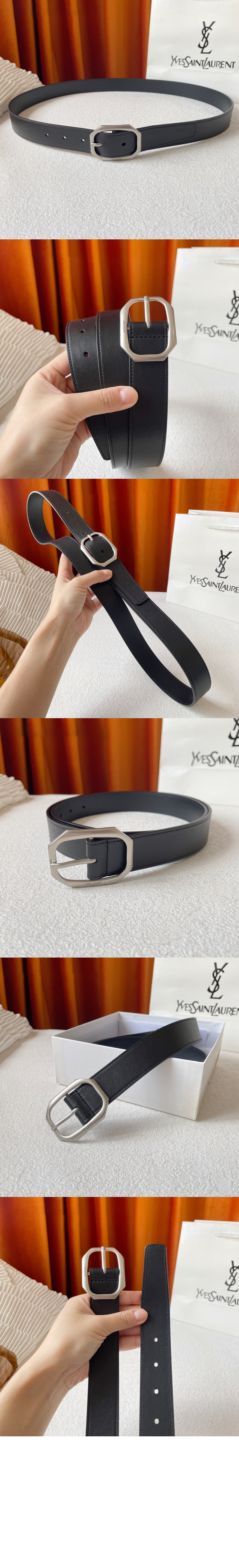 미러급레플리카사이트 | 명품레플리카 전문 쇼핑몰  | 퍼스트원 - 가죽 팔각 벨트 669889 > 생로랑