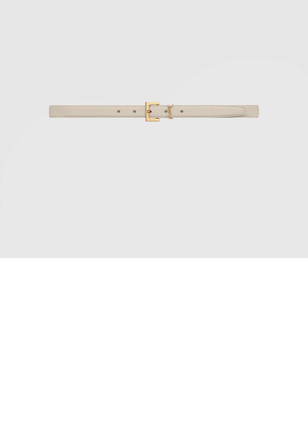 미러급레플리카사이트 | 명품레플리카 전문 쇼핑몰  | 퍼스트원 - 래커 처리된 가죽 소재의 CASSANDRE 스퀘어 버클 장식 얇은 벨트 554465 > 생로랑