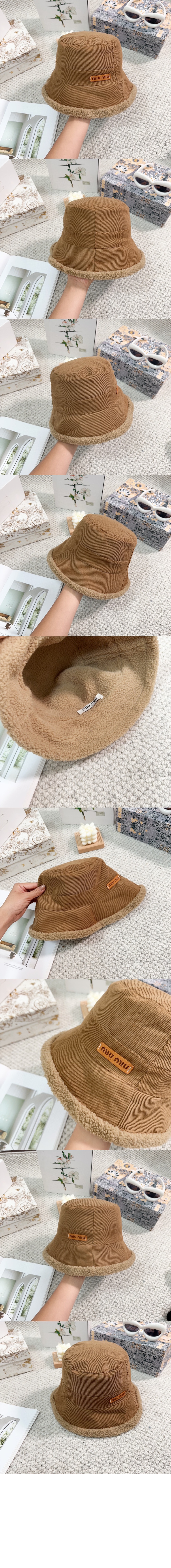 미러급레플리카사이트 | 명품레플리카 전문 쇼핑몰  | 퍼스트원 - 램스울 벙거지  5HC346 > 미우미우