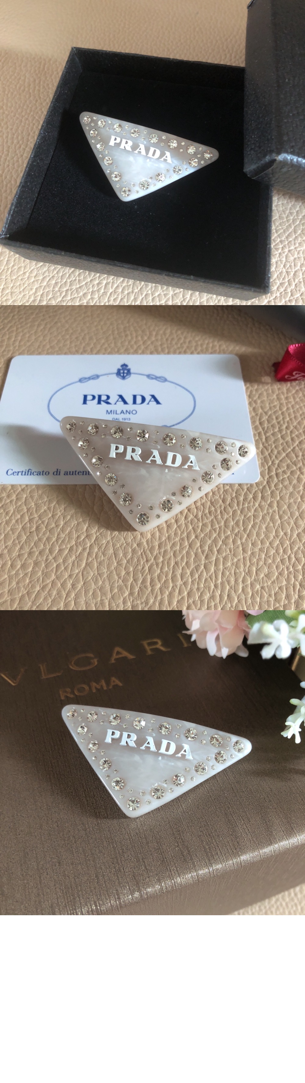 미러급레플리카사이트 | 명품레플리카 전문 쇼핑몰  | 퍼스트원 - 플렉시글라스 집게핀 클립 1IF090 > 프라다