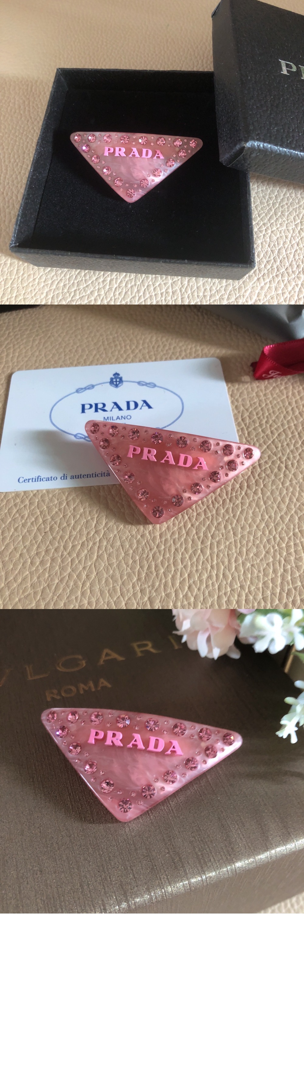 미러급레플리카사이트 | 명품레플리카 전문 쇼핑몰  | 퍼스트원 - 플렉시글라스 집게핀 클립 1IF090 > 프라다