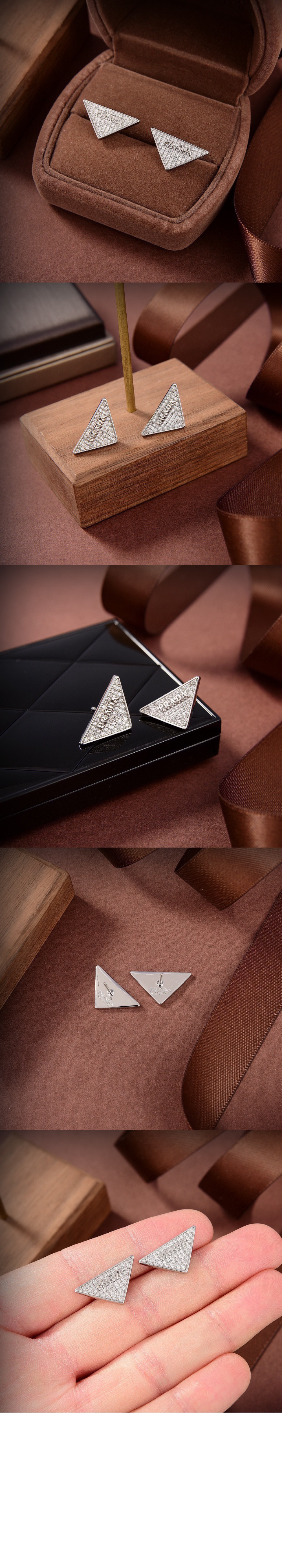 미러급레플리카사이트 | 명품레플리카 전문 쇼핑몰  | 퍼스트원 - 크리스털 로고 보석 지르콘 귀걸이 1JO768 > 프라다