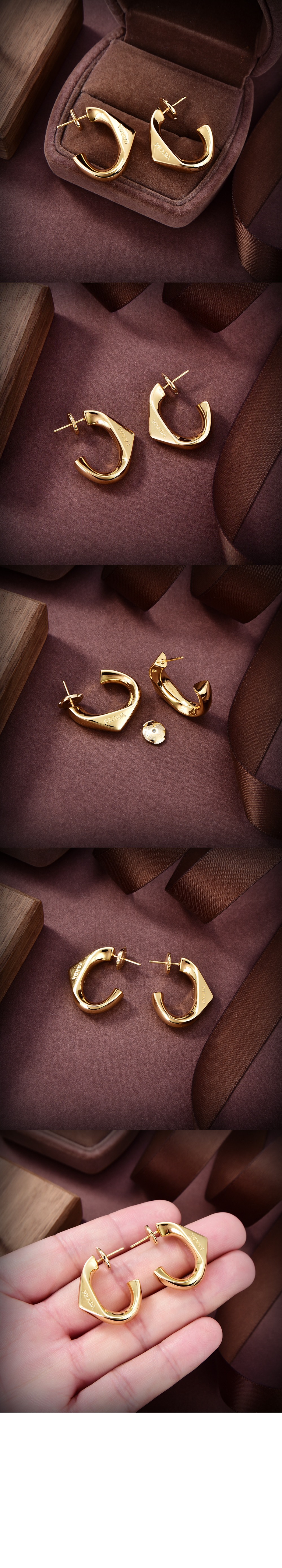 미러급레플리카사이트 | 명품레플리카 전문 쇼핑몰  | 퍼스트원 - 이터널 골드 귀걸이 1JO940 > 프라다