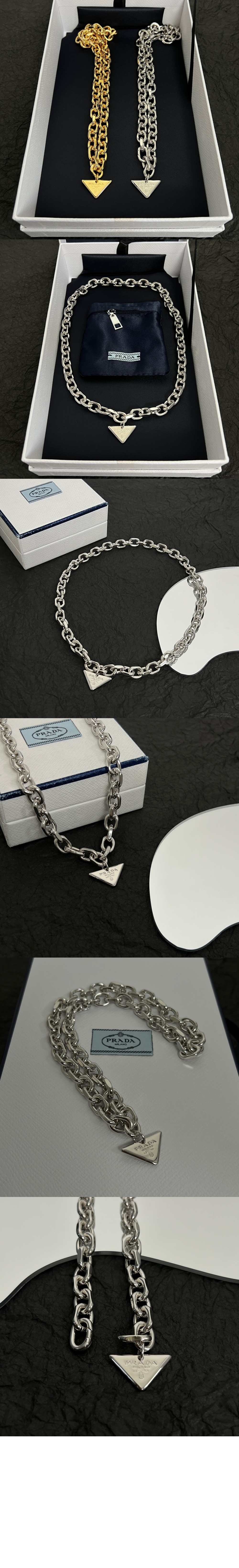 미러급레플리카사이트 | 명품레플리카 전문 쇼핑몰  | 퍼스트원 - 체인 보석 목걸이 2JC834 > 프라다