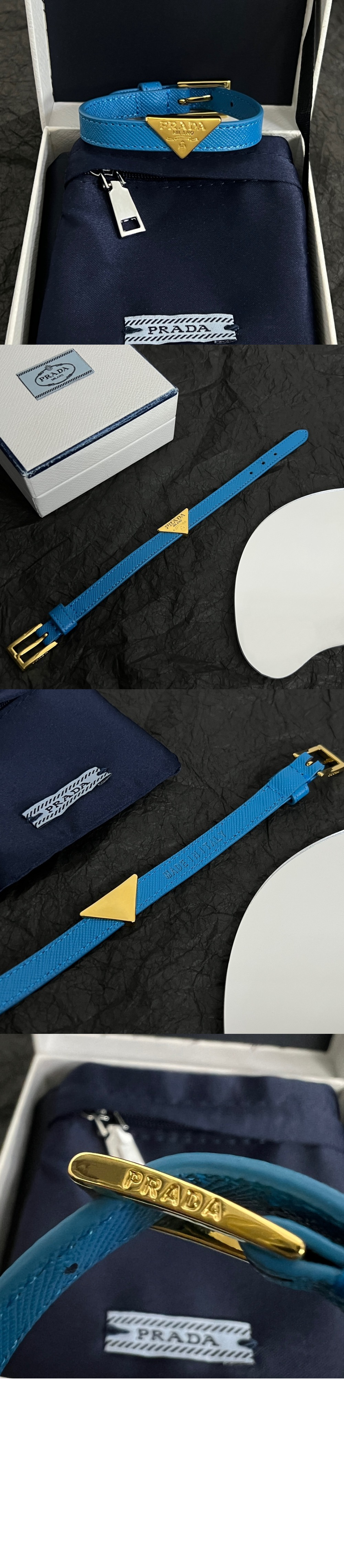 미러급레플리카사이트 | 명품레플리카 전문 쇼핑몰  | 퍼스트원 - 사피아노 가죽 브레이슬릿 1IB341 > 프라다