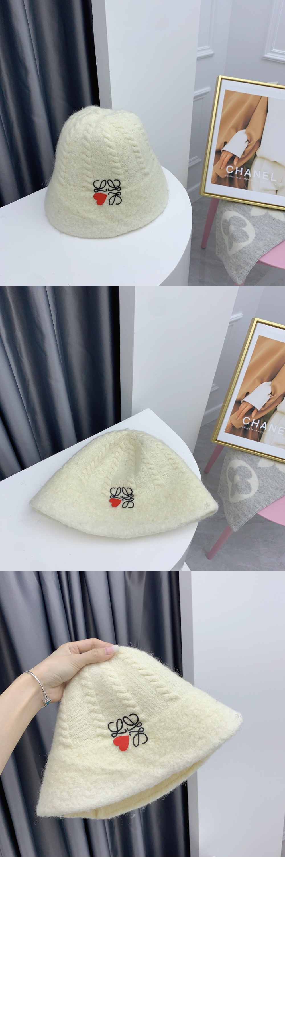 미러급레플리카사이트 | 명품레플리카 전문 쇼핑몰  | 퍼스트원 - 니트 벙거지 > 로에베