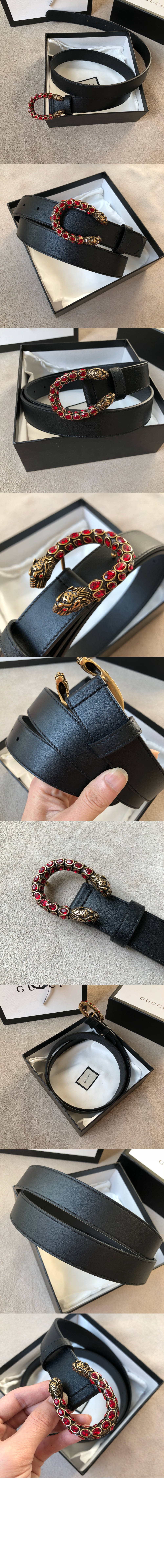 미러급레플리카사이트 | 명품레플리카 전문 쇼핑몰  | 퍼스트원 - 버클 동물 패턴 벨트 432142 > 구찌