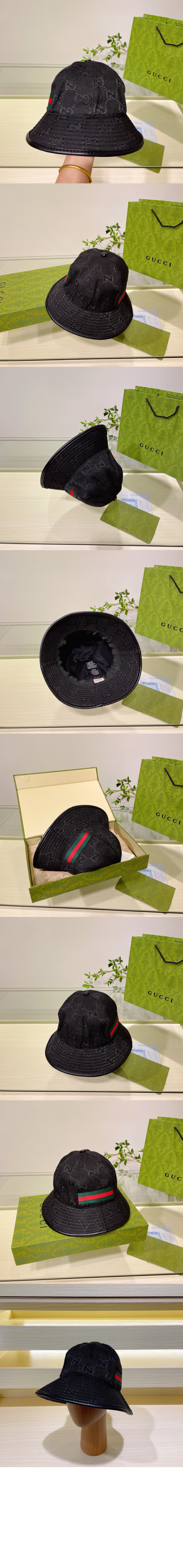 미러급레플리카사이트 | 명품레플리카 전문 쇼핑몰  | 퍼스트원 - 더블 G 캔버스 버킷햇 633481 > 구찌