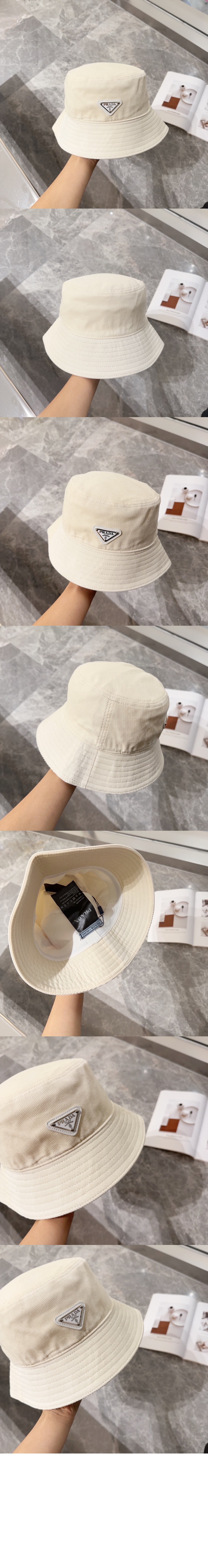 미러급레플리카사이트 | 명품레플리카 전문 쇼핑몰  | 퍼스트원 - 코듀로이 자수 벙거지 1HC257 > 프라다