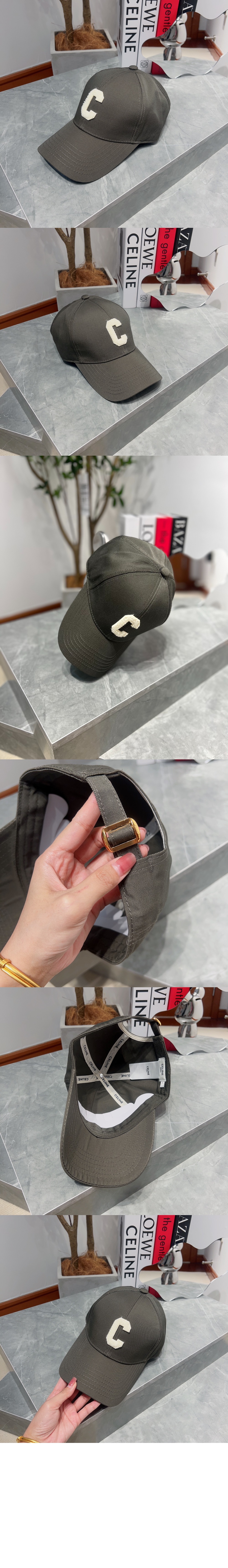 미러급레플리카사이트 | 명품레플리카 전문 쇼핑몰  | 퍼스트원 - 코튼 이니셜 베이스볼 캡 2AUY89 > 셀린느