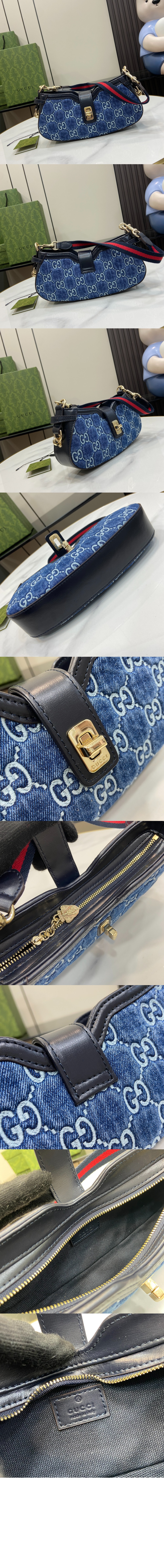 미러급레플리카사이트 | 명품레플리카 전문 쇼핑몰  | 퍼스트원 - 구찌 문 사이드 미니 숄더백 786015 > 구찌