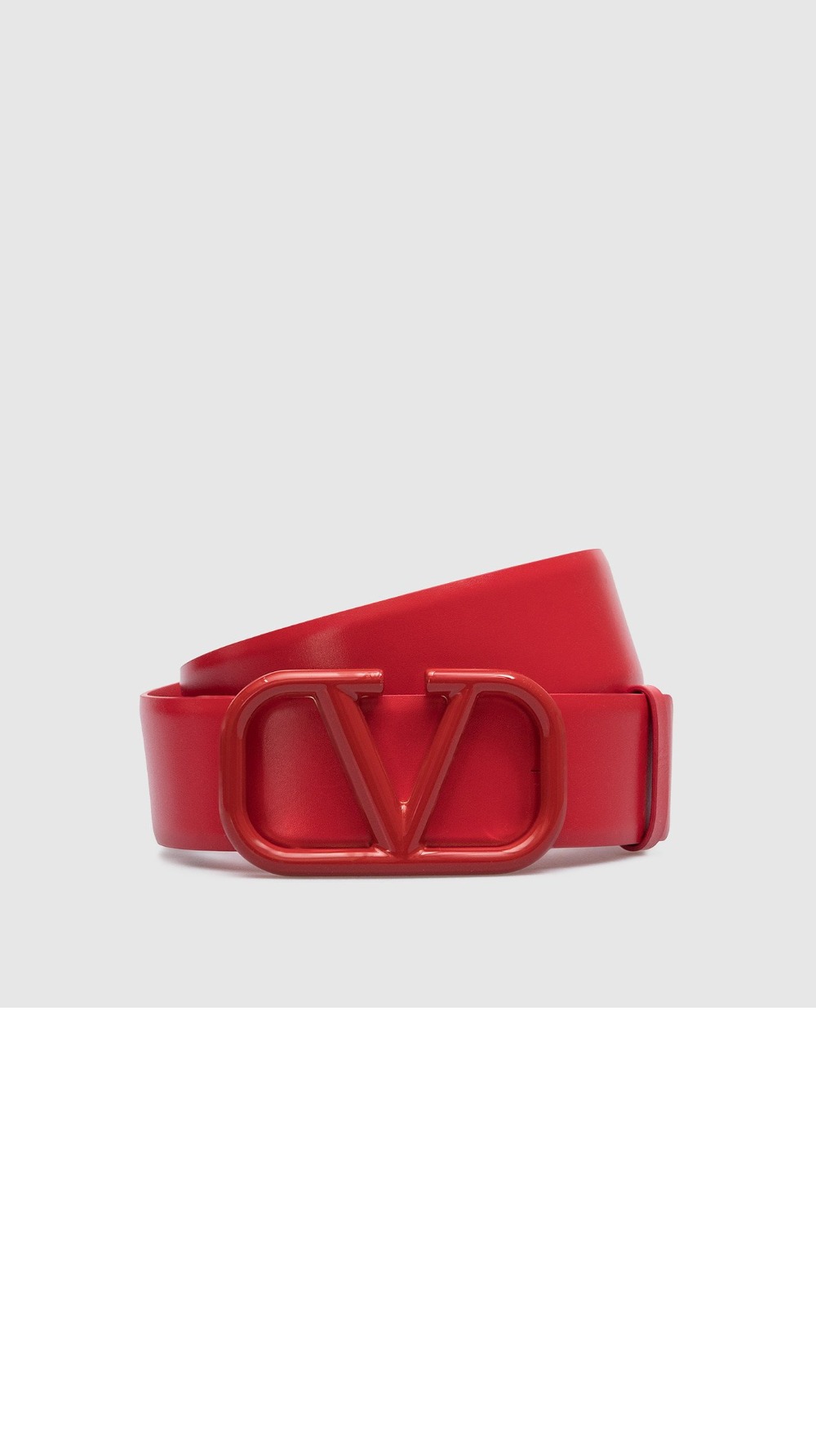 미러급레플리카사이트 | 명품레플리카 전문 쇼핑몰  | 퍼스트원 - 브이로고 로고가 있는 가죽 벨트 > 발렌티노