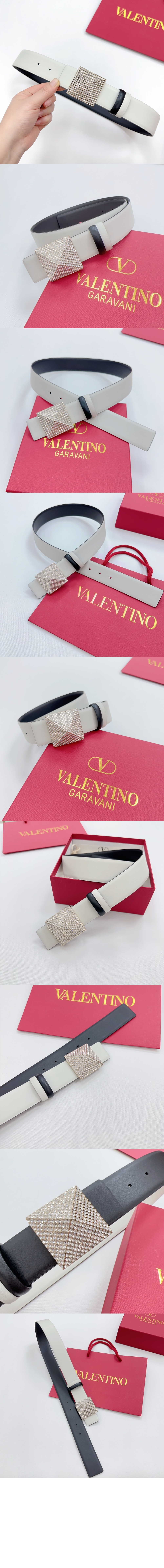 미러급레플리카사이트 | 명품레플리카 전문 쇼핑몰  | 퍼스트원 - 원 스터드 리버시블 유광 송아지 가죽 벨트 > 발렌티노