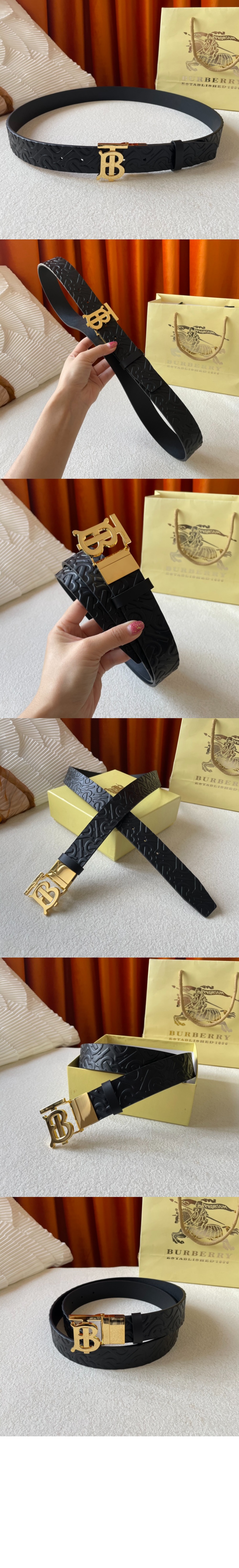 미러급레플리카사이트 | 명품레플리카 전문 쇼핑몰  | 퍼스트원 - TB 로고 패턴 벨트 80156051 > 버버리