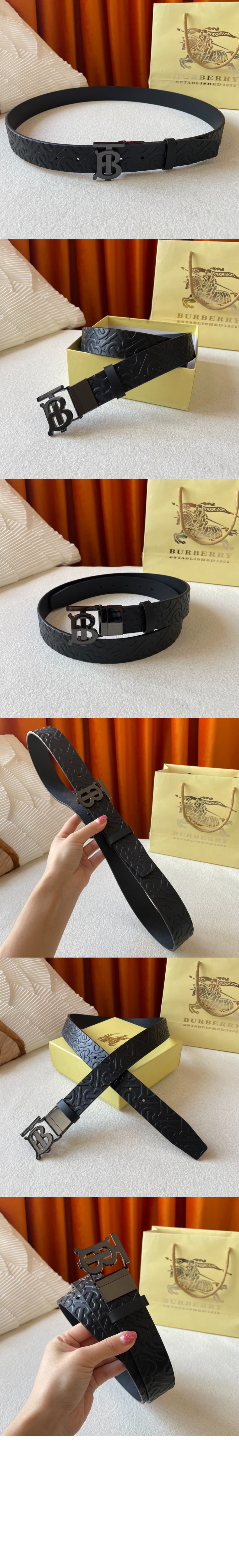 미러급레플리카사이트 | 명품레플리카 전문 쇼핑몰  | 퍼스트원 - TB 로고 패턴 벨트 80156051 > 버버리