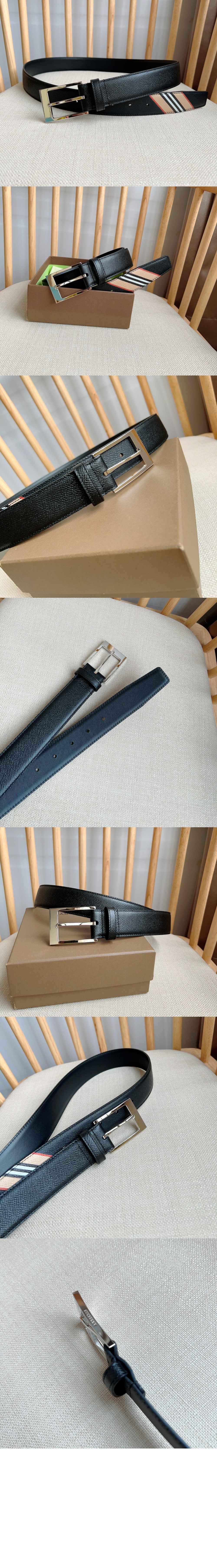 미러급레플리카사이트 | 명품레플리카 전문 쇼핑몰  | 퍼스트원 - 바늘버클 그레인 가죽벨트 80339521 > 버버리