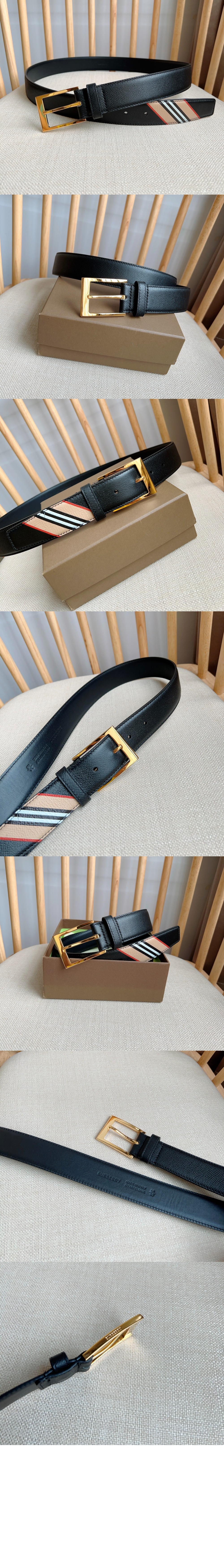 미러급레플리카사이트 | 명품레플리카 전문 쇼핑몰  | 퍼스트원 - 바늘버클 그레인 가죽벨트 80339521 > 버버리