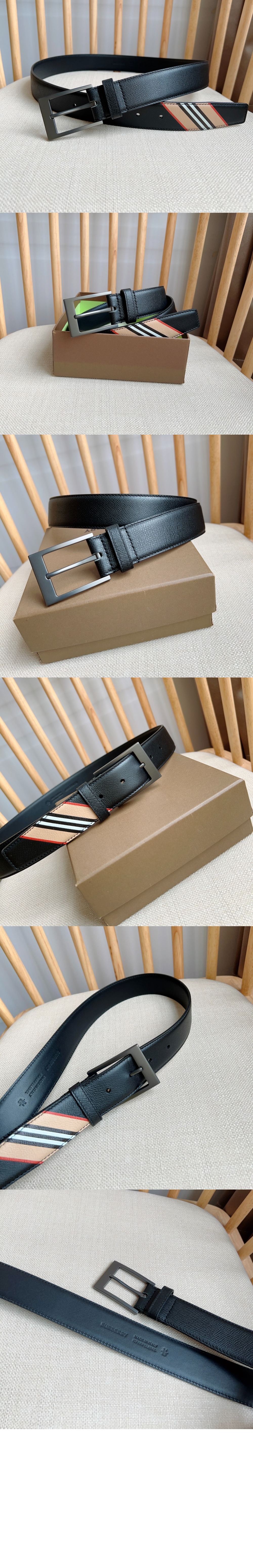 미러급레플리카사이트 | 명품레플리카 전문 쇼핑몰  | 퍼스트원 - 바늘버클 그레인 가죽벨트 80339521 > 버버리