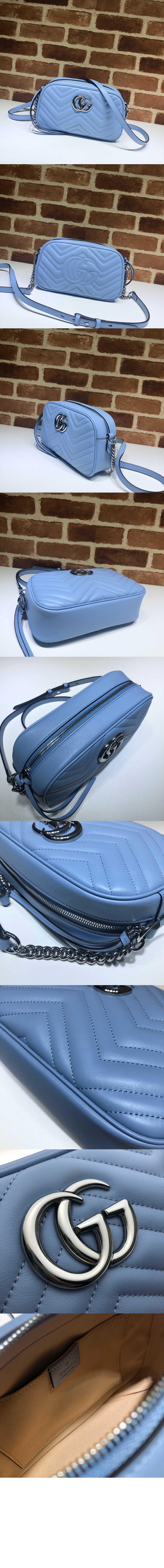 미러급레플리카사이트 | 명품레플리카 전문 쇼핑몰  | 퍼스트원 - GG 마몽 스몰 숄더백 447632 > 구찌