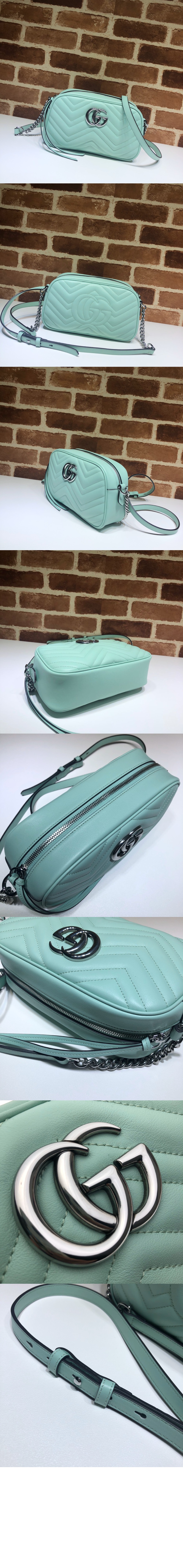 미러급레플리카사이트 | 명품레플리카 전문 쇼핑몰  | 퍼스트원 - GG 마몽 스몰 숄더백 447632 > 구찌