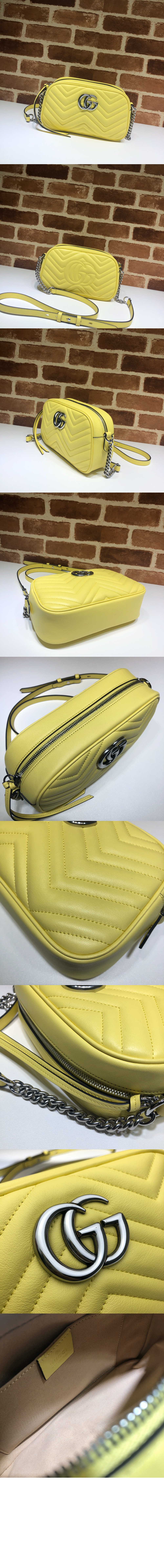 미러급레플리카사이트 | 명품레플리카 전문 쇼핑몰  | 퍼스트원 - GG 마몽 스몰 숄더백 447632 > 구찌