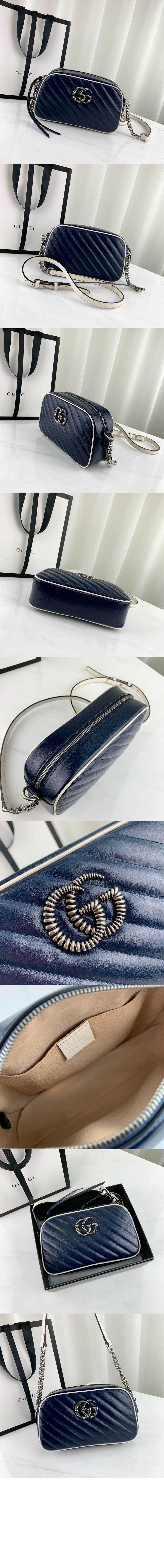 미러급레플리카사이트 | 명품레플리카 전문 쇼핑몰  | 퍼스트원 - GG 마몽 스몰 숄더백 447632 > 구찌