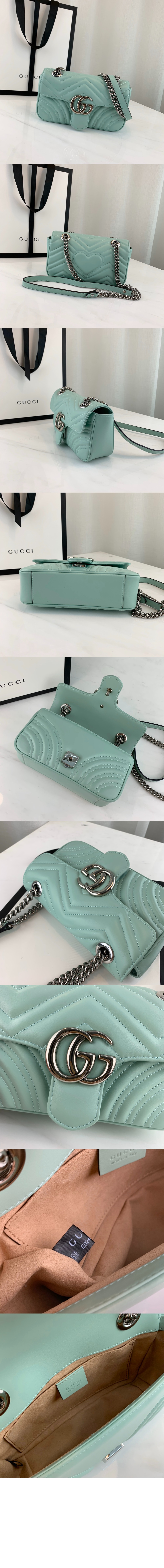 미러급레플리카사이트 | 명품레플리카 전문 쇼핑몰  | 퍼스트원 - GG 마몽 미니백 446744 > 구찌