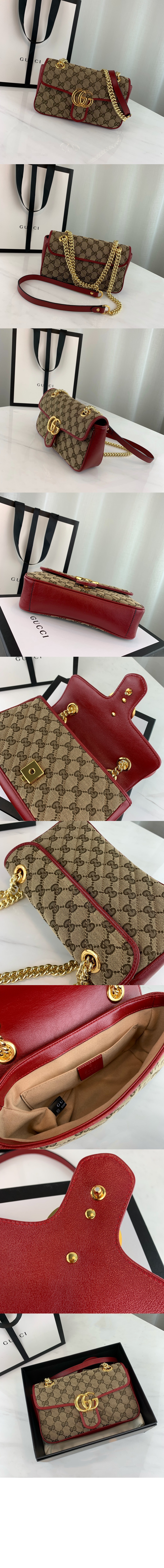 미러급레플리카사이트 | 명품레플리카 전문 쇼핑몰  | 퍼스트원 - GG 미니 마틀라세 숄더백 446744 > 구찌