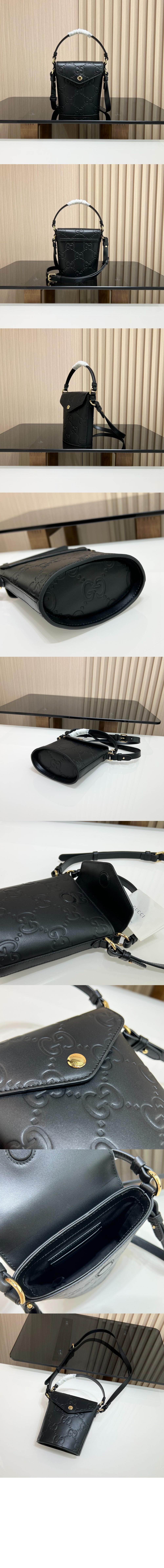 미러급레플리카사이트 | 명품레플리카 전문 쇼핑몰  | 퍼스트원 - GG 엠보싱 버킷백 772795 > 구찌