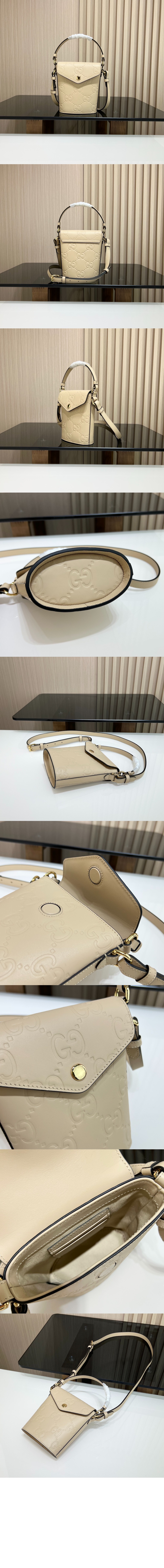 미러급레플리카사이트 | 명품레플리카 전문 쇼핑몰  | 퍼스트원 - GG 엠보싱 버킷백 772795 > 구찌