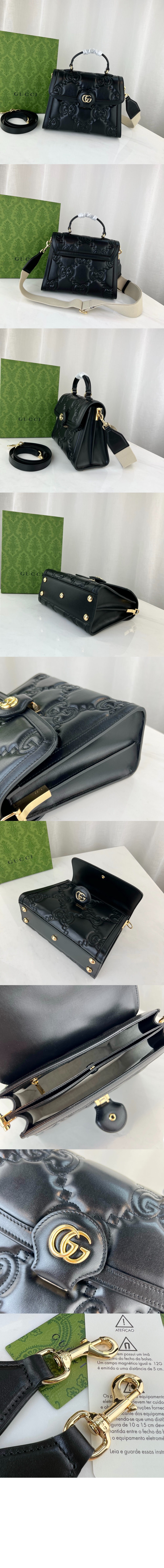 미러급레플리카사이트 | 명품레플리카 전문 쇼핑몰  | 퍼스트원 - GG 마틀라세 레더 핸드백 736877 > 구찌