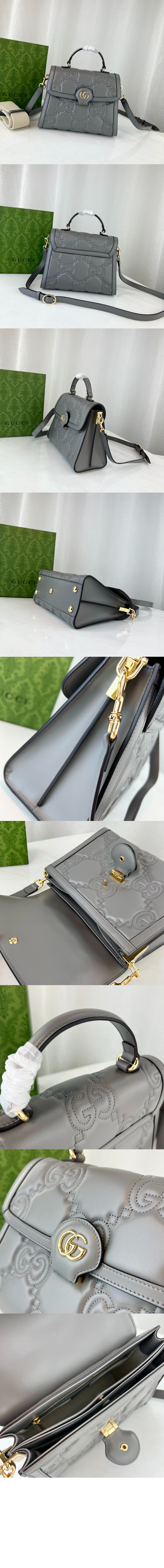 미러급레플리카사이트 | 명품레플리카 전문 쇼핑몰  | 퍼스트원 - GG 마틀라세 레더 핸드백 736877 > 구찌