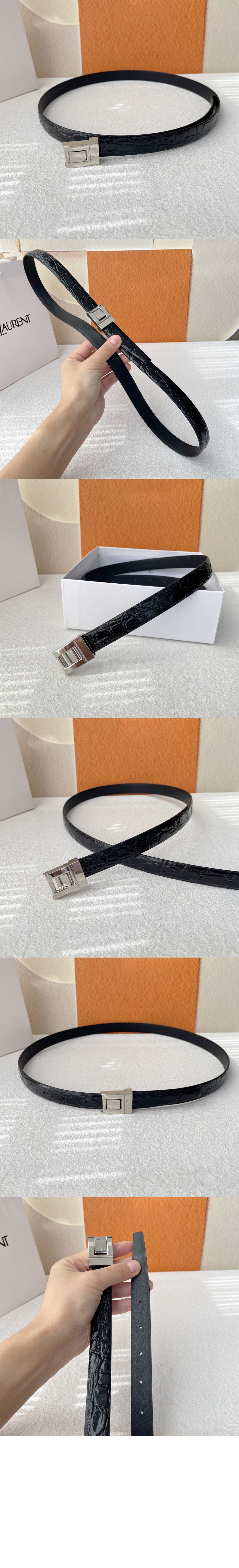 미러급레플리카사이트 | 명품레플리카 전문 쇼핑몰  | 퍼스트원 - 악어 엠보 가죽 버클 협벨트 715871 > 생로랑