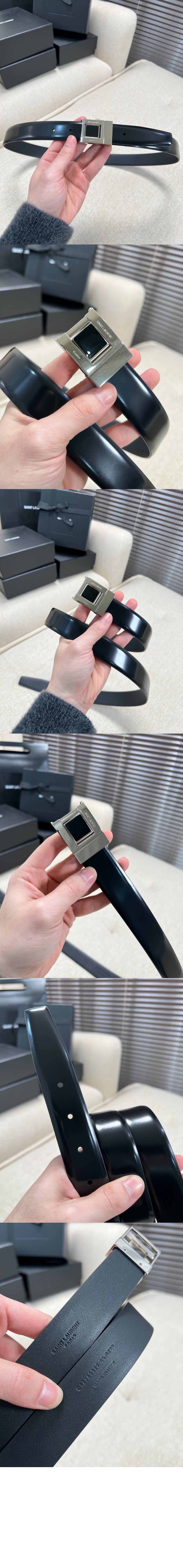 미러급레플리카사이트 | 명품레플리카 전문 쇼핑몰  | 퍼스트원 - 가죽 버클 벨트 763579 > 생로랑