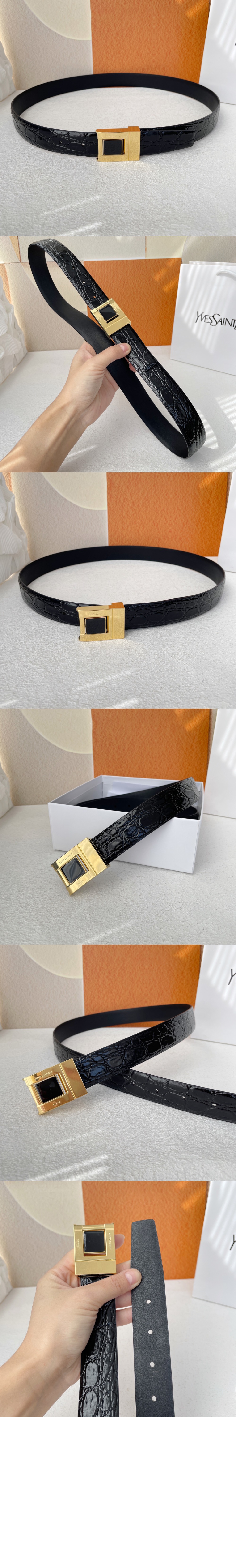 미러급레플리카사이트 | 명품레플리카 전문 쇼핑몰  | 퍼스트원 - 악어 엠보 가죽 버클 협벨트 658518 > 생로랑