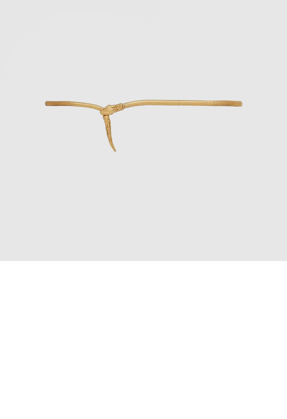 미러급레플리카사이트 | 명품레플리카 전문 쇼핑몰  | 퍼스트원 - 스네이크 헤드 스네이크 테일 메탈 체인 벨트 701155 > 생로랑