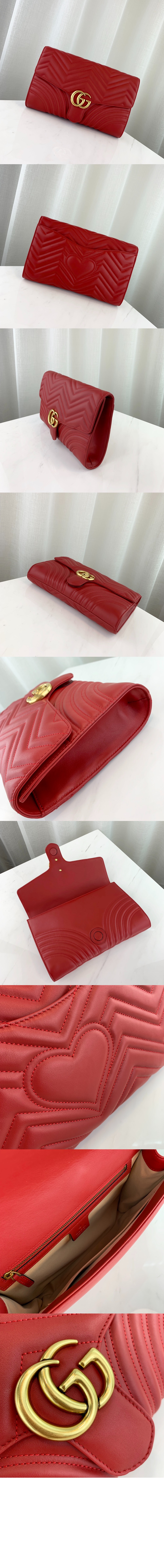 미러급레플리카사이트 | 명품레플리카 전문 쇼핑몰  | 퍼스트원 - GG 마몬트 마틀라세 클러치 498079 > 구찌