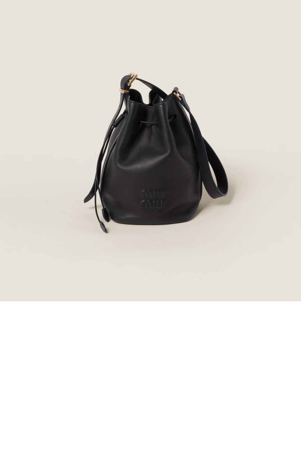 미러급레플리카사이트 | 명품레플리카 전문 쇼핑몰  | 퍼스트원 - 가죽 버킷백 5BE090 > 미우미우