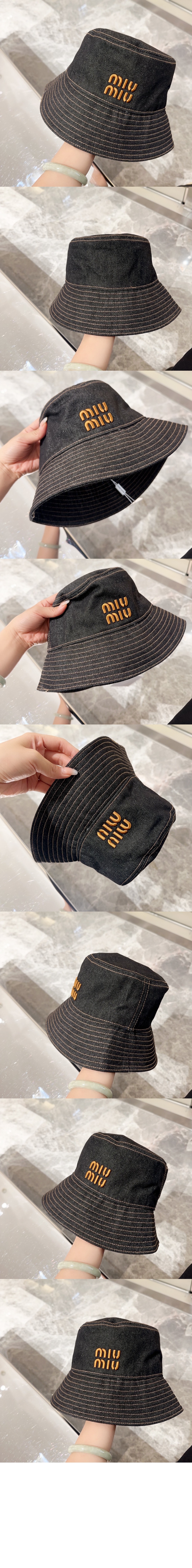 미러급레플리카사이트 | 명품레플리카 전문 쇼핑몰  | 퍼스트원 - 데님 자수 버킷햇 5HC155 > 미우미우