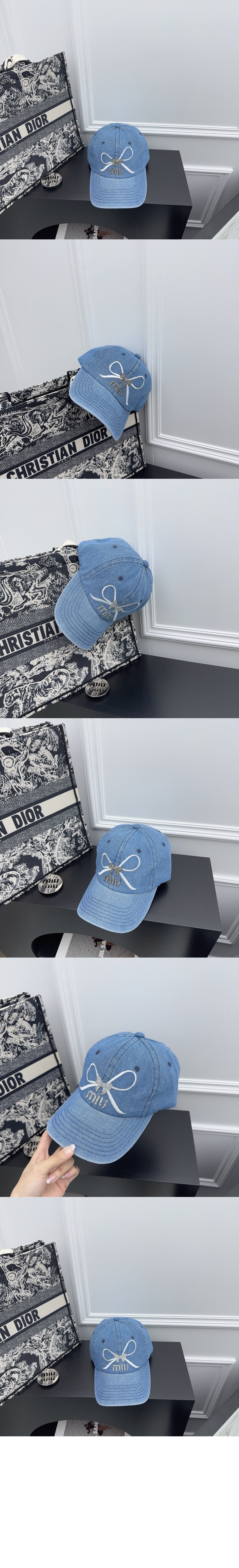 미러급레플리카사이트 | 명품레플리카 전문 쇼핑몰  | 퍼스트원 - 데님 야구 모자 5HC445 > 미우미우