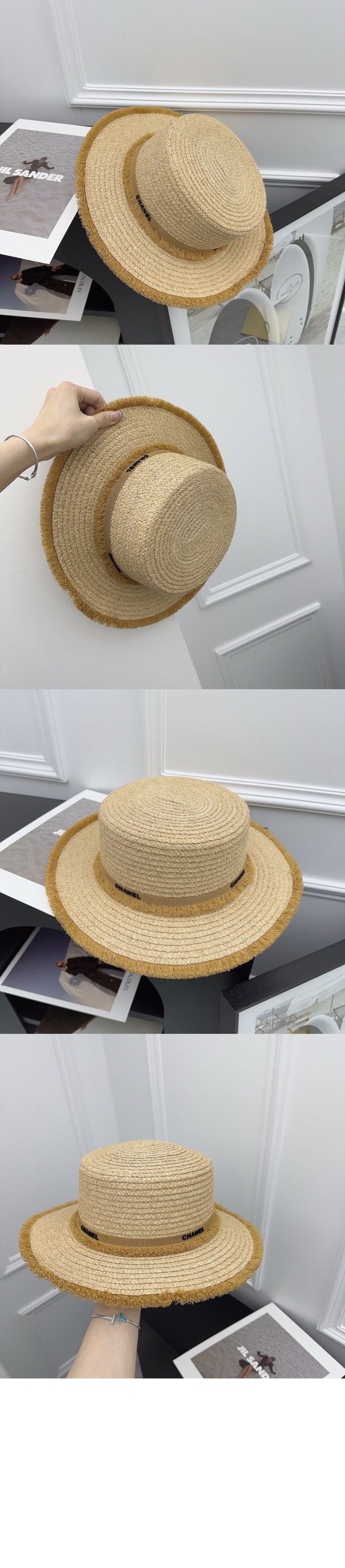 미러급레플리카사이트 | 명품레플리카 전문 쇼핑몰  | 퍼스트원 - 밀짚모자 선캡 AA5687 > 샤넬