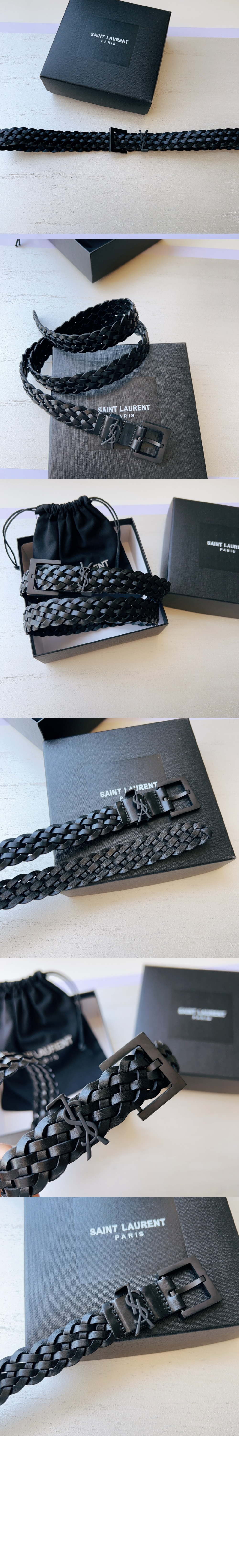 미러급레플리카사이트 | 명품레플리카 전문 쇼핑몰  | 퍼스트원 - 우븐 베지터블 태닝 가죽 소재의 CASSANDRE 벨트 777315 > 생로랑