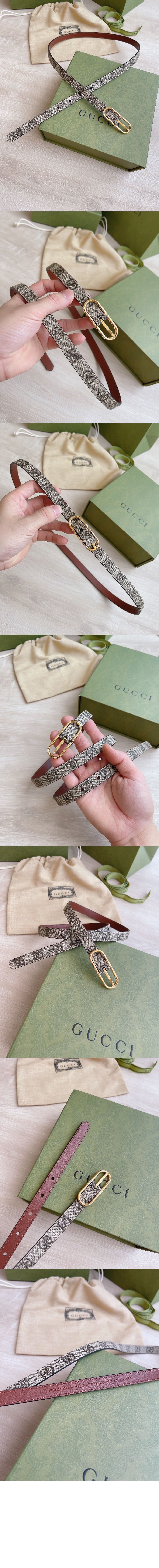 미러급레플리카사이트 | 명품레플리카 전문 쇼핑몰  | 퍼스트원 - 좁은 캔버스 벨트 649492 > 구찌