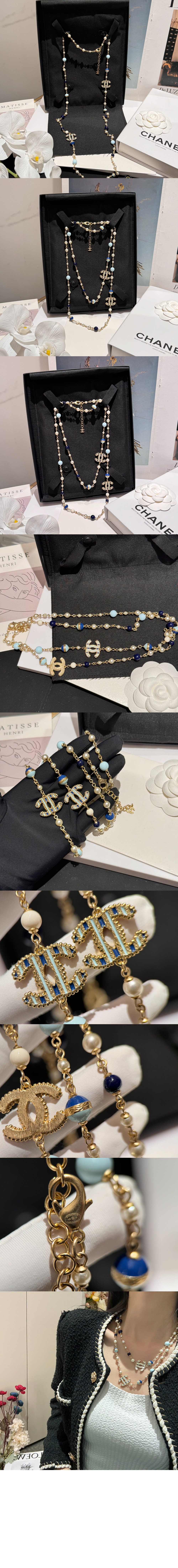 미러급레플리카사이트 | 명품레플리카 전문 쇼핑몰  | 퍼스트원 - 롱 네크리스 ABC922 > 샤넬