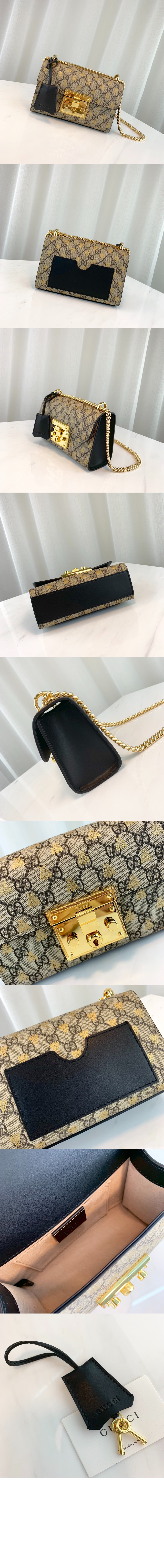 미러급레플리카사이트 | 명품레플리카 전문 쇼핑몰  | 퍼스트원 - 패드락 스몰 숄더백 409487 > 구찌