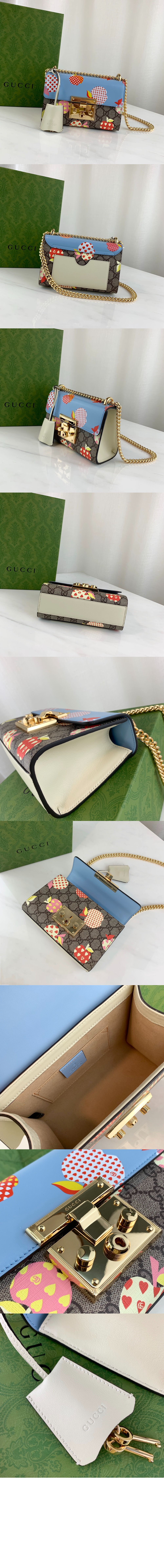 미러급레플리카사이트 | 명품레플리카 전문 쇼핑몰  | 퍼스트원 - 패드락 스몰 숄더백 409487 > 구찌