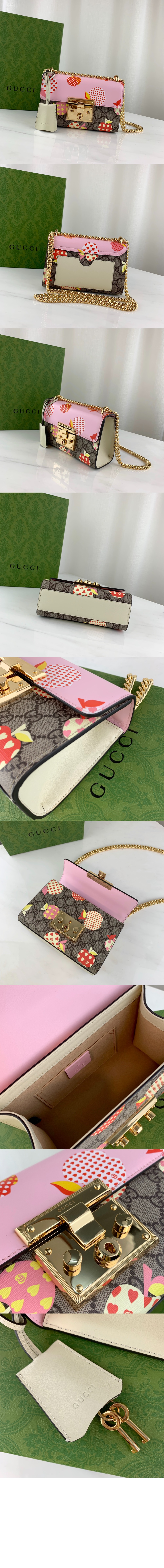 미러급레플리카사이트 | 명품레플리카 전문 쇼핑몰  | 퍼스트원 - 패드락 스몰 숄더백 409487 > 구찌